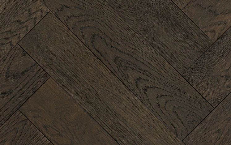 Australian Select Timbers - Coastline Herringbone - Black Rock
