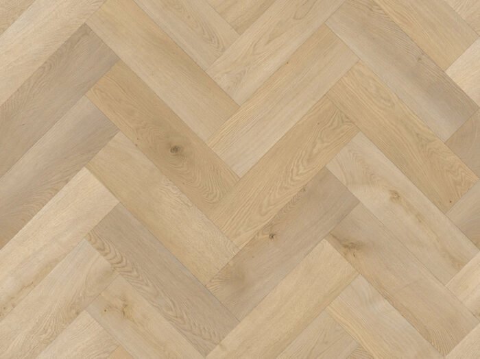 Chameleon Flooring - Elsa Herringbone - Champagne Oak Herringbone